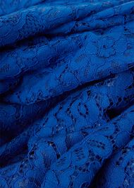 Rebecca Lace Dress, Cobalt Blue, hi-res