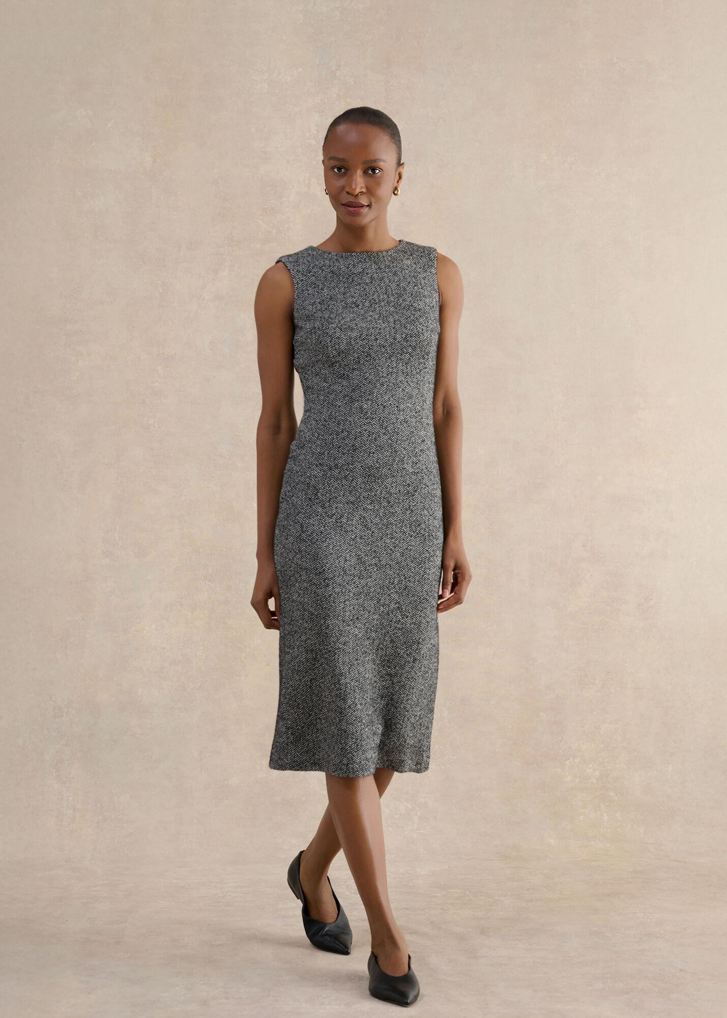 Marlyn Wool Jersey Dress | Hobbs US |