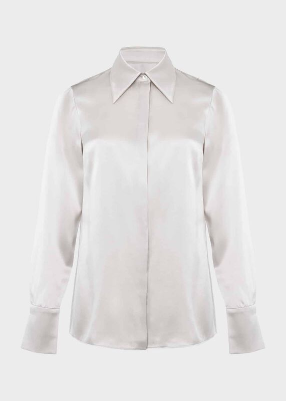 Eva Silk Fitted Shirt