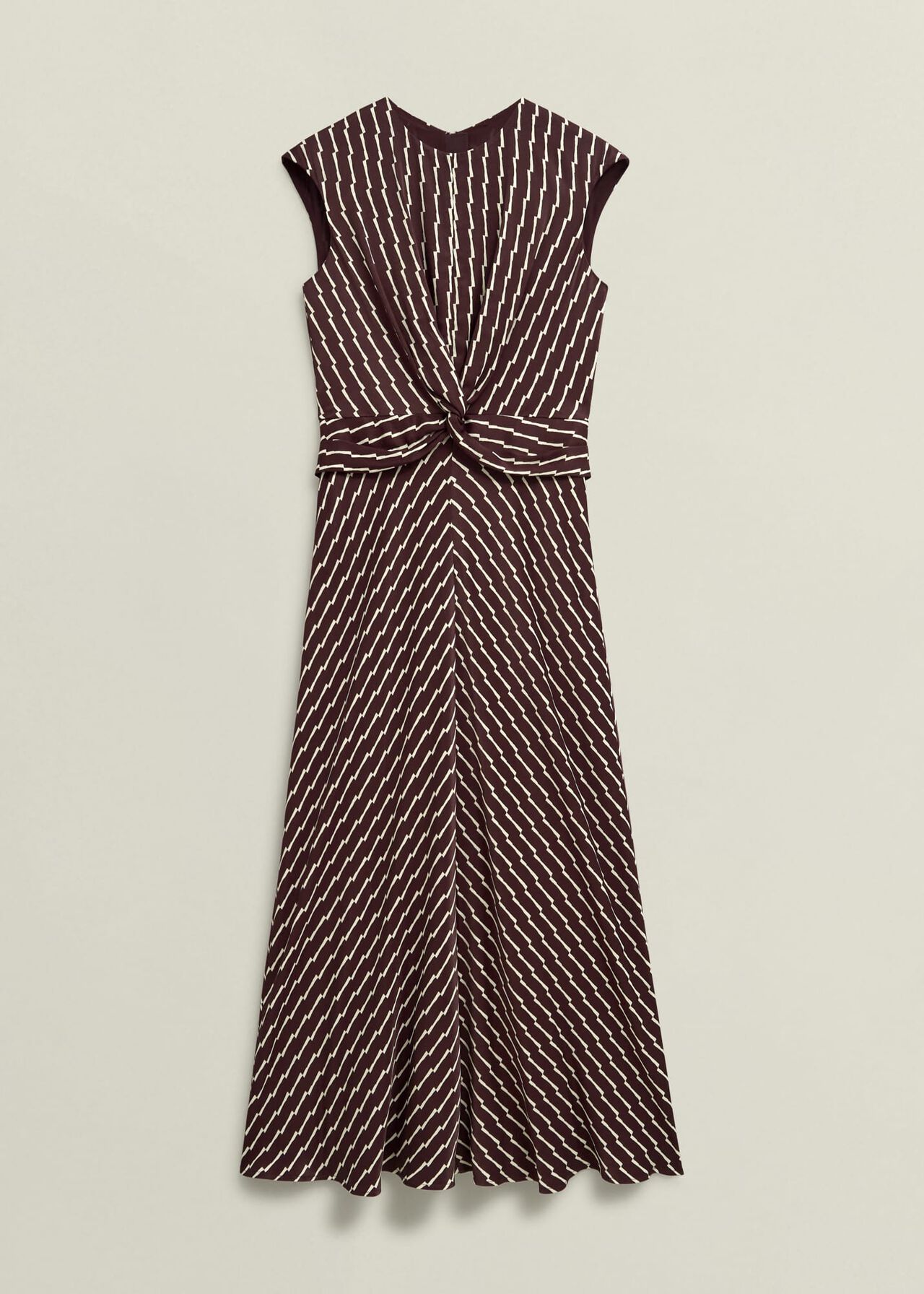Burnby Dress, Brown Ivory, hi-res