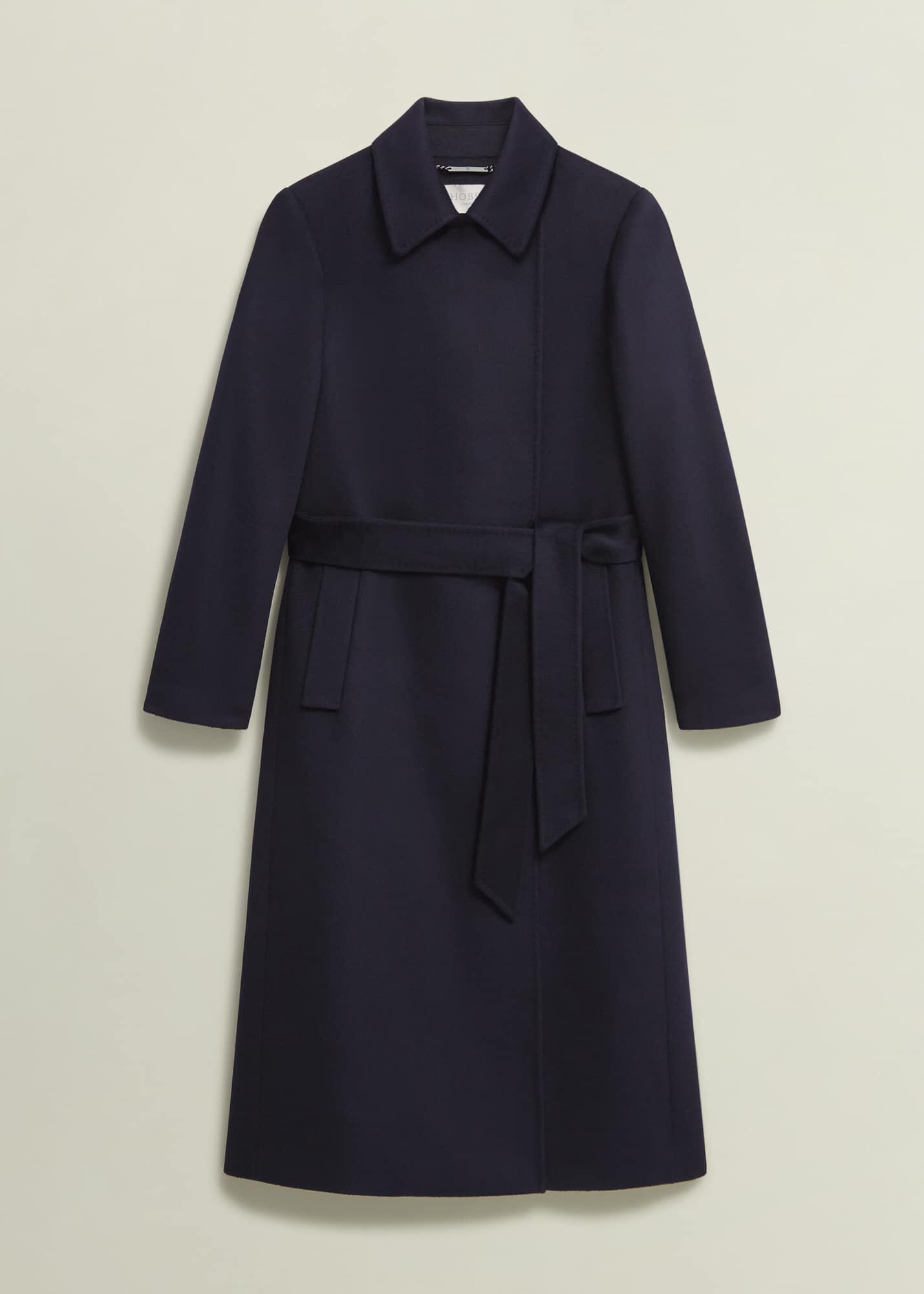 Petite navy wool coat store