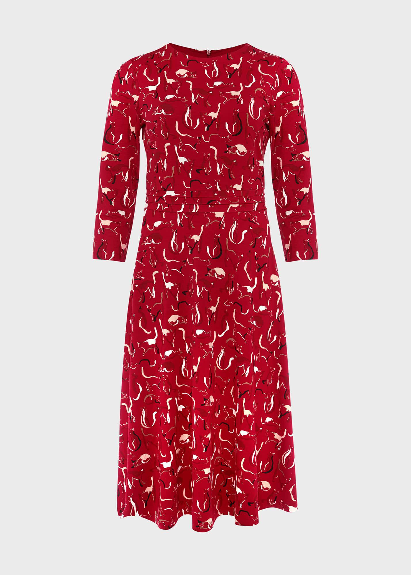 Fara Jersey Mid Length Dress