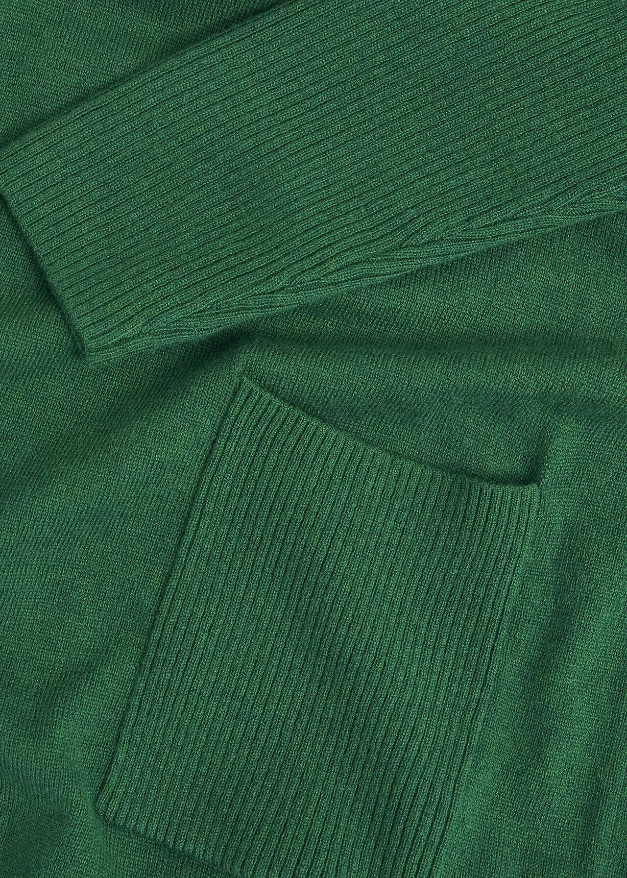 Devora Knitted Dress With Cashmere, Verdent Green, hi-res