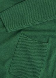Devora Knitted Dress With Cashmere, Verdent Green, hi-res