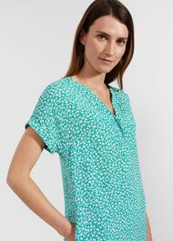 Cindy Dress, Aruba Green, hi-res