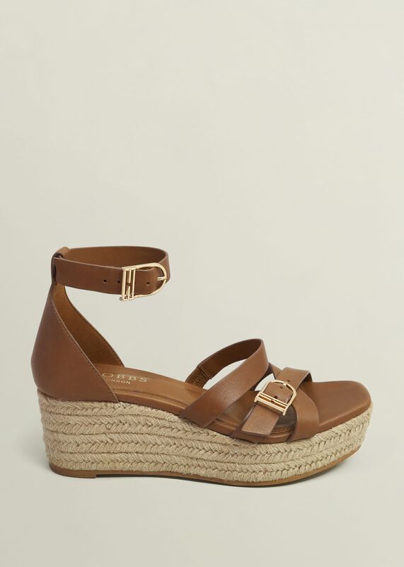Paloma Leather Espadrilles