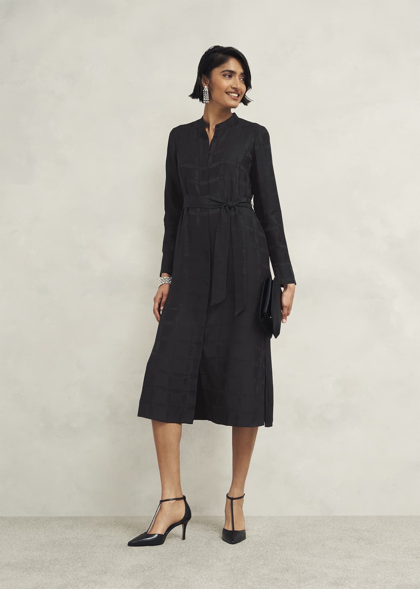 ★Hobbs London★ スローン シルク ドレス Sloane Silk Dress Sloane Silk Dress | Hobbs ROW |