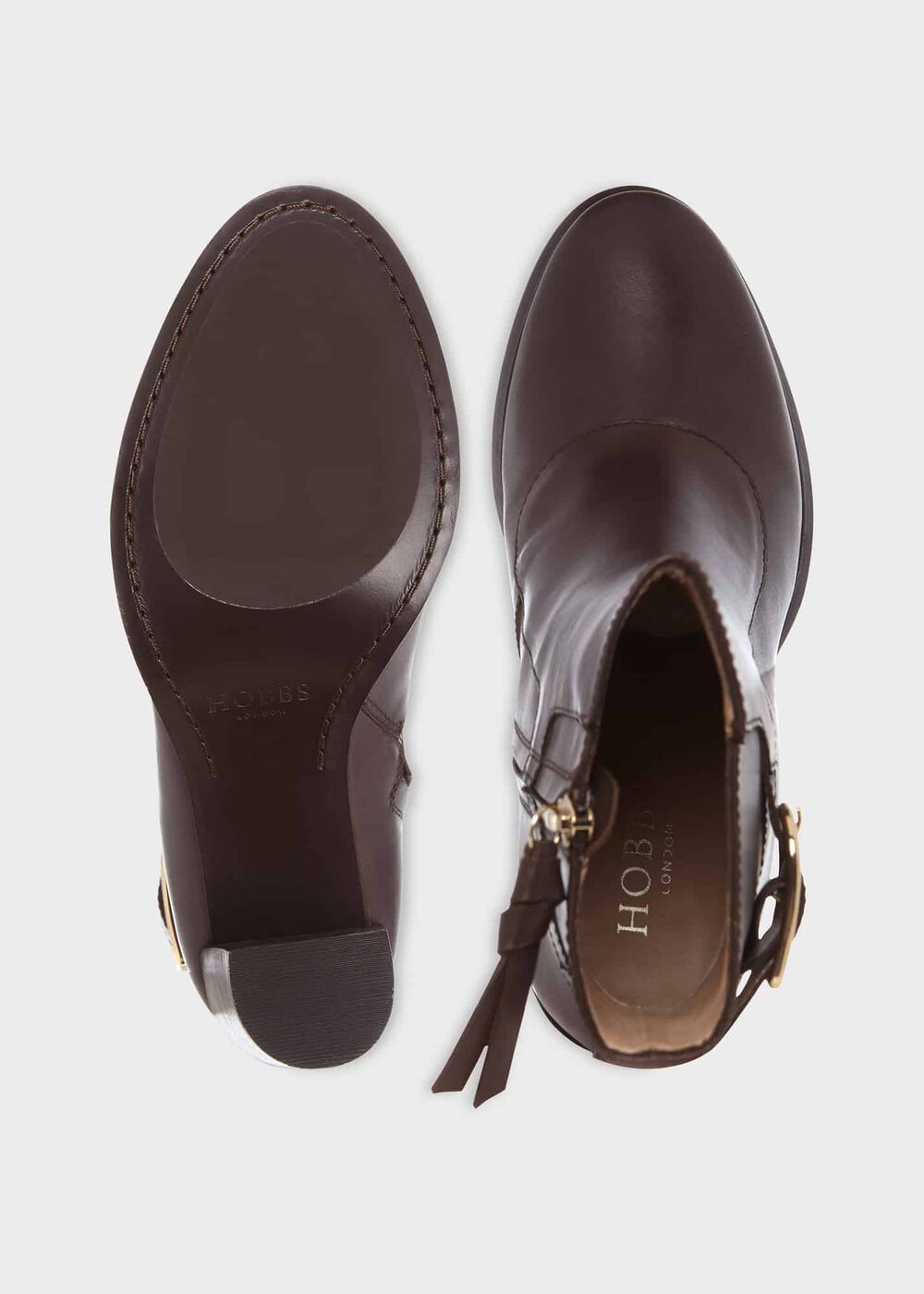 Nell Ankle Boot, Chocolate, hi-res