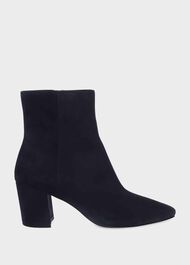 Lyra Ankle Boots, Navy, hi-res