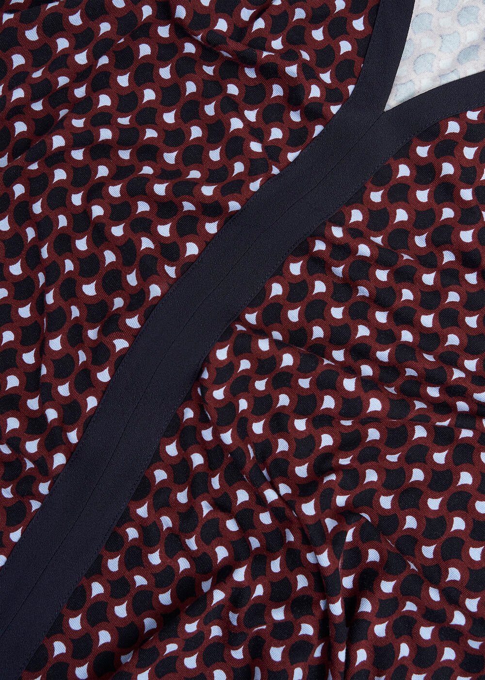 Zelia Printed Top, Navy Multi, hi-res