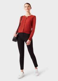 Lorna Trouser With Stretch, Black, hi-res