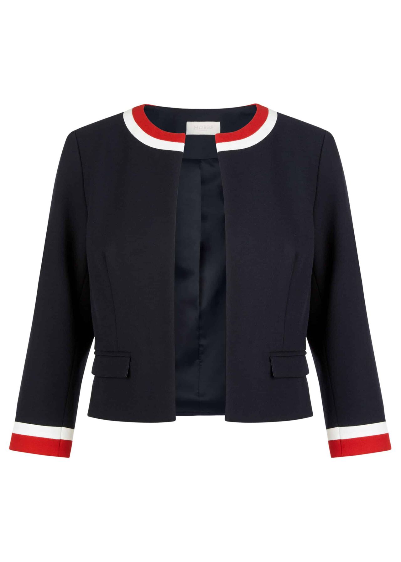 Annabel Jacket Navy Red