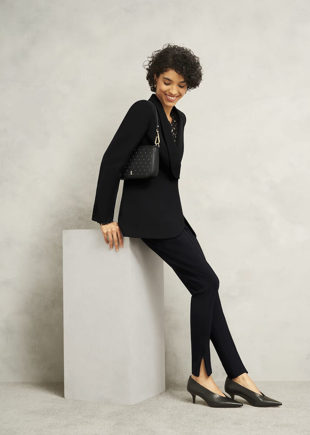 Charlecote Jacket, Black, hi-res