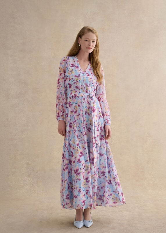 Thea Tie Belted Dress