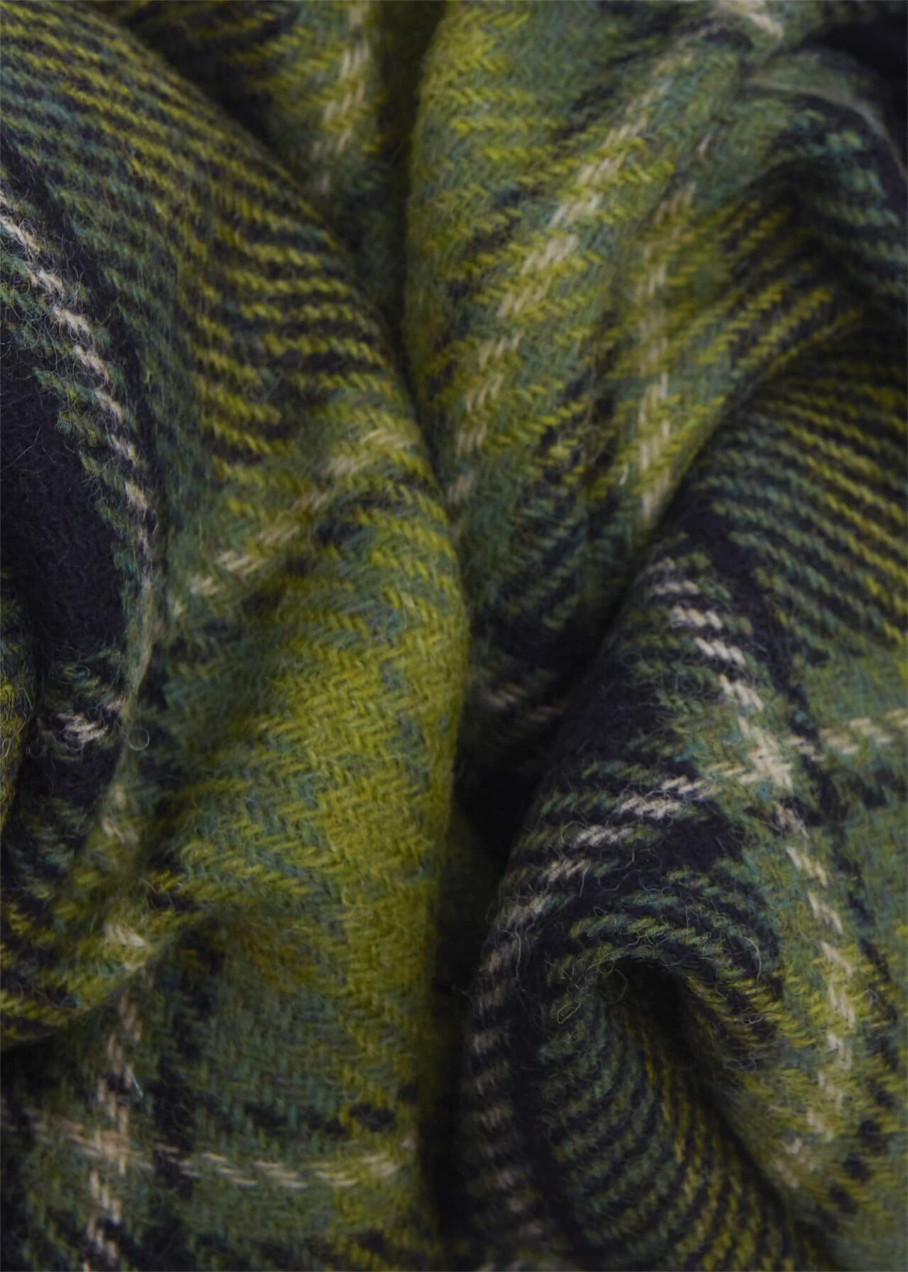 Amaris Wool Dress, Green Navy, hi-res