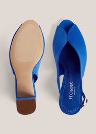 Carla Sandals, Azure Blue, hi-res