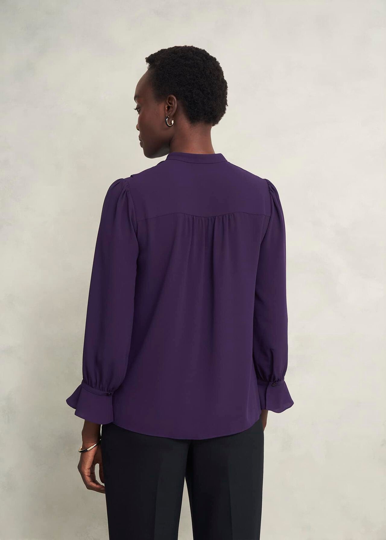 Maribella Blouse, Grape Purple, hi-res