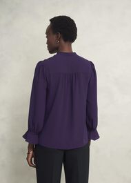 Maribella Blouse, Grape Purple, hi-res