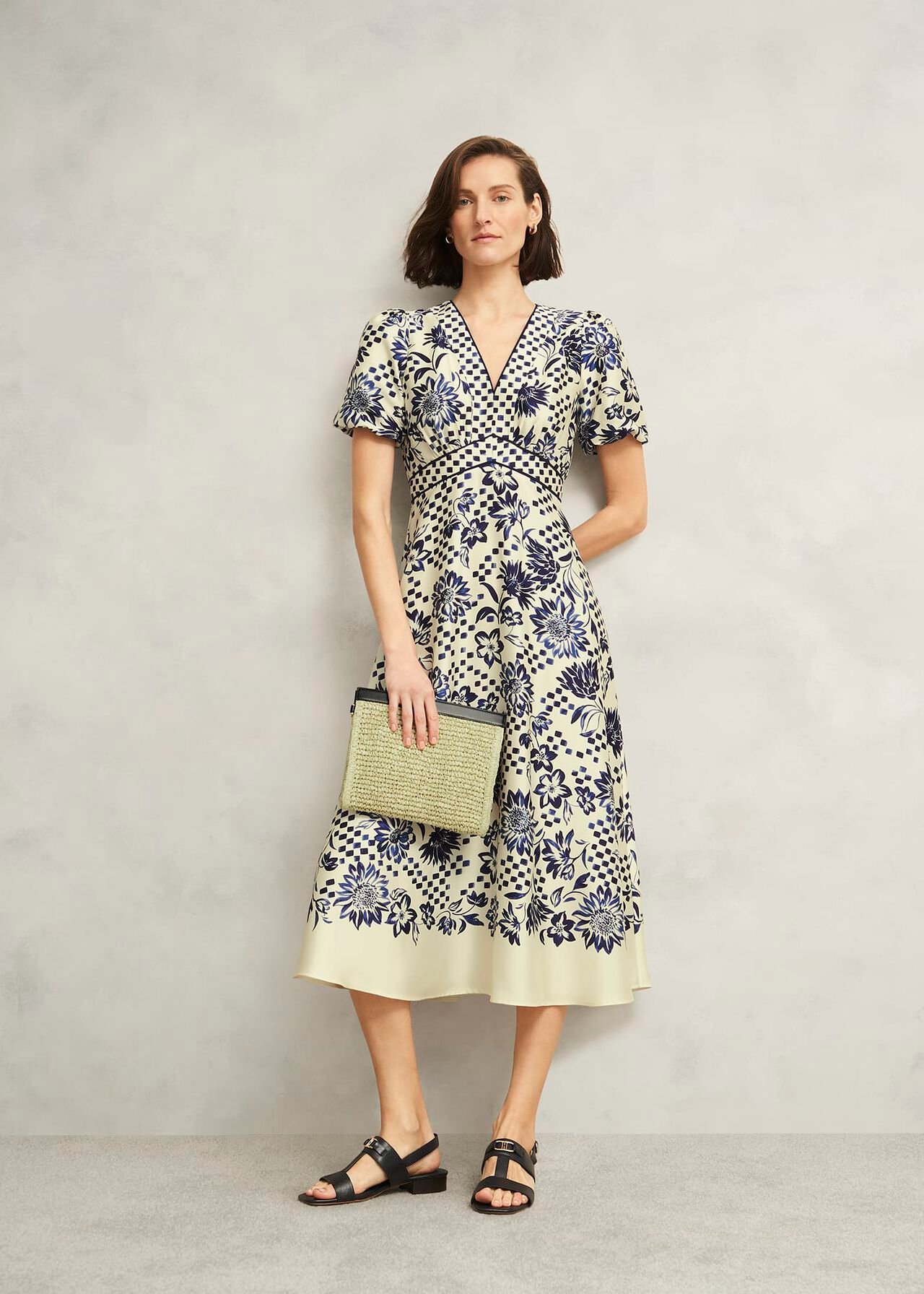 Trelissick Dress, Cream Multi, hi-res