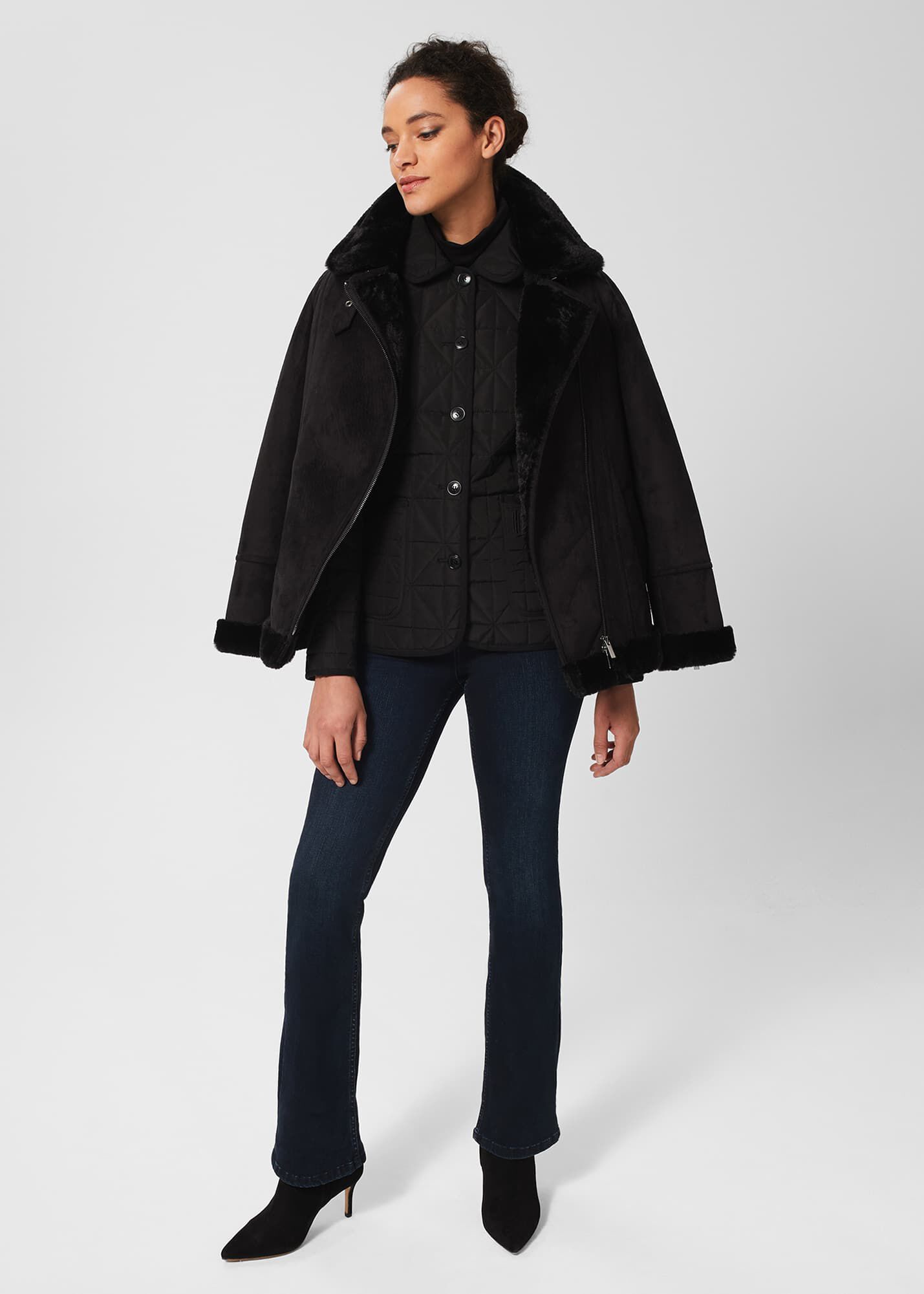 Hobbs padded coat discount