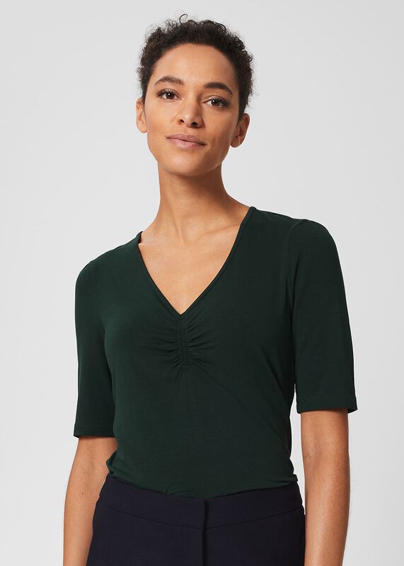 Erica Ruched Detail Top