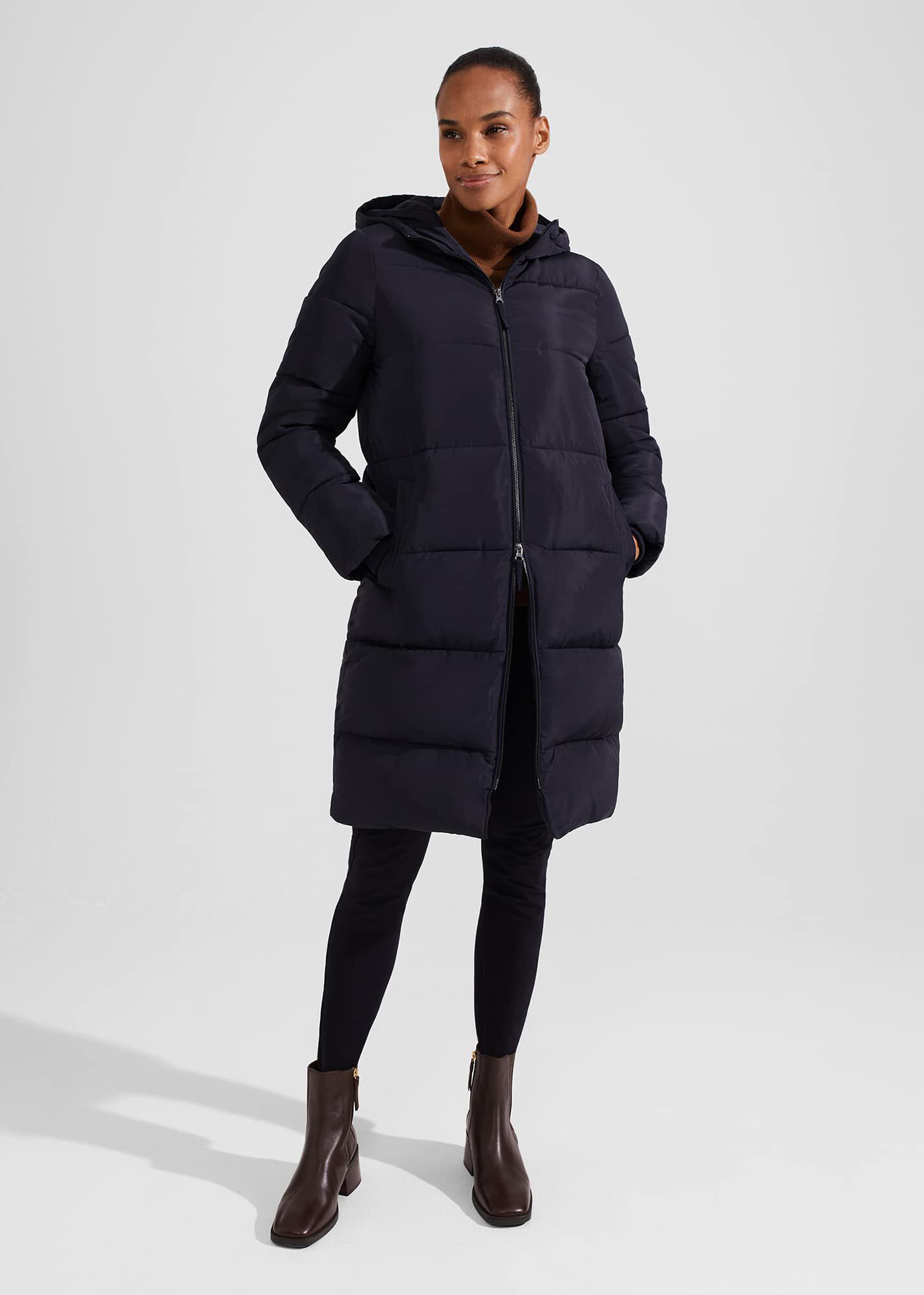 Petite long puffer coat hotsell