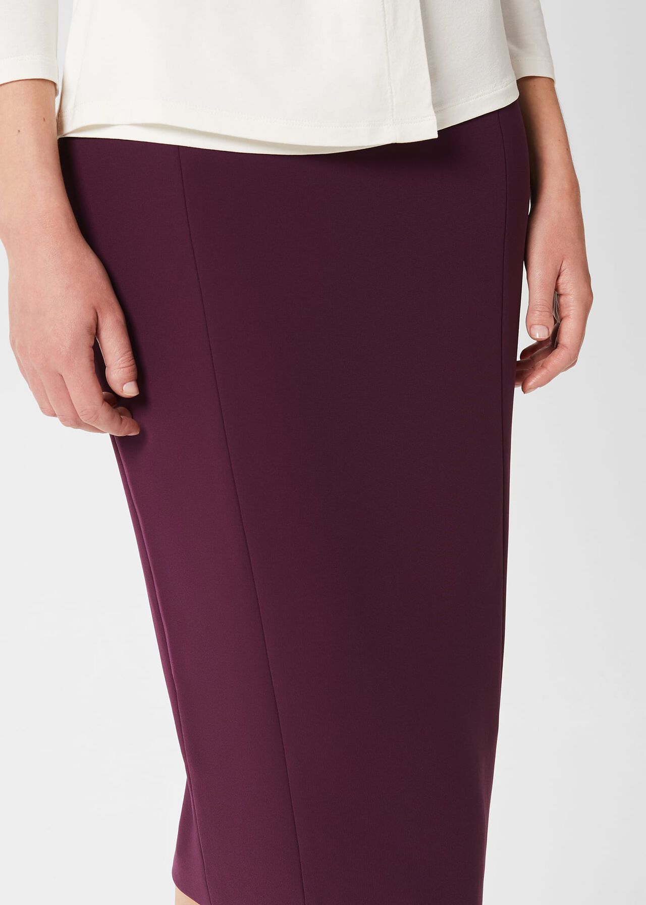 Adelia Skirt, Deep Plum, hi-res