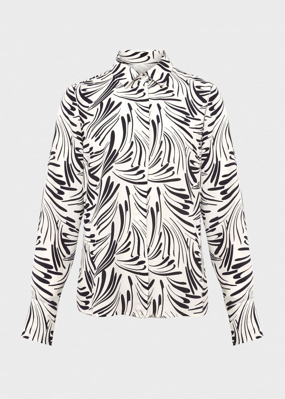 Alana Shirt, Ecru Navy, hi-res