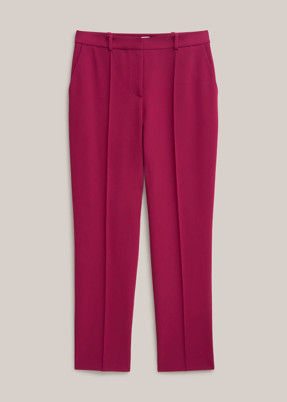 Gemma Straight Leg Pants , Beetroot Pink, hi-res