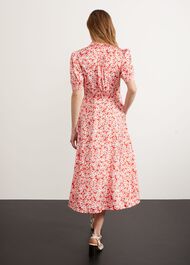 Chiswell Paris Shirt Dress, Red Ivory, hi-res