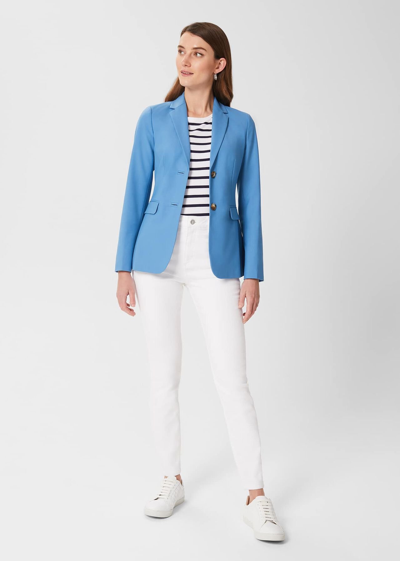 Francesca Jacket, Azure Blue, hi-res