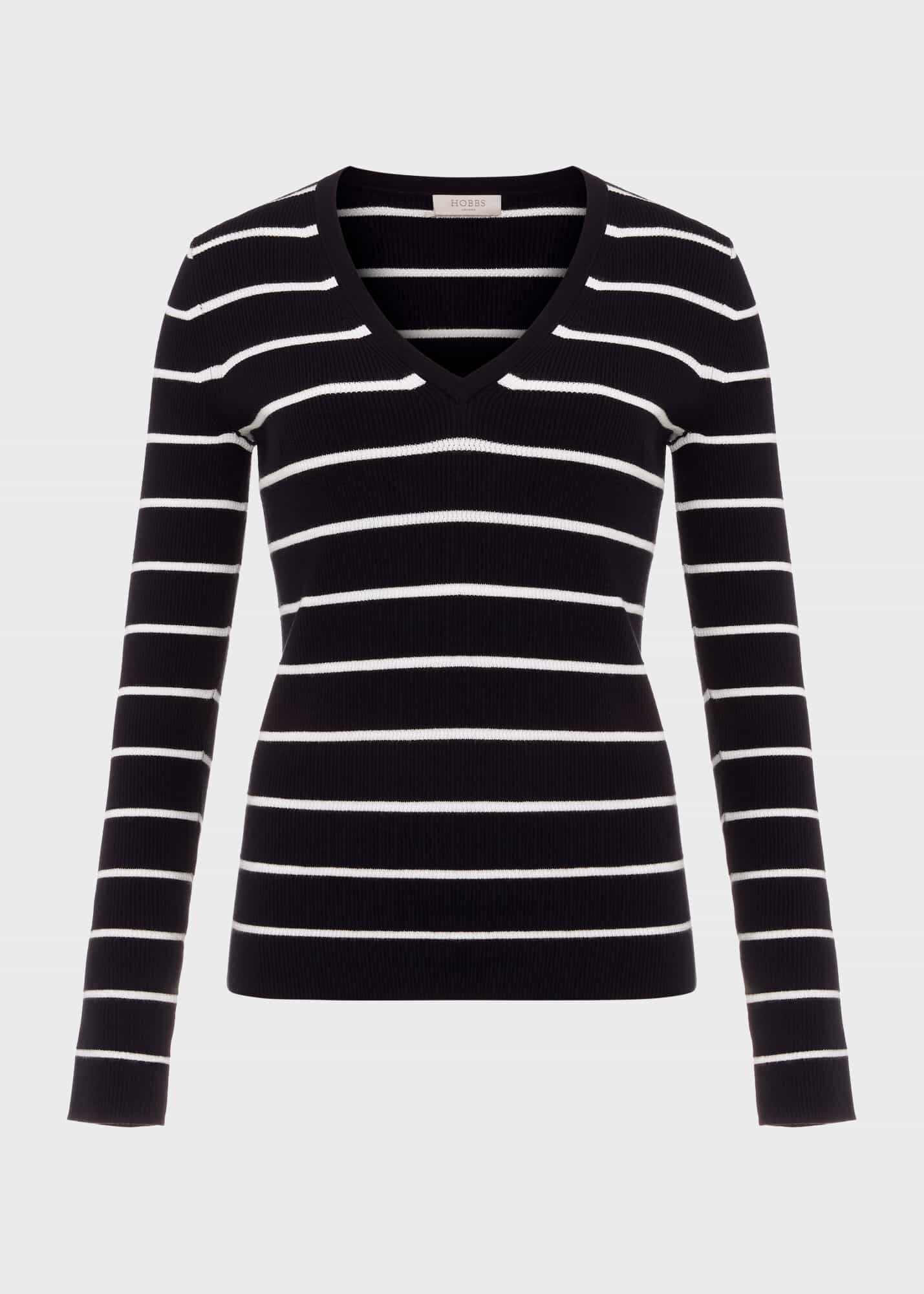 Hobbs striped jumper on sale