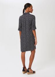 Marciella Dress, Navy Ivory, hi-res