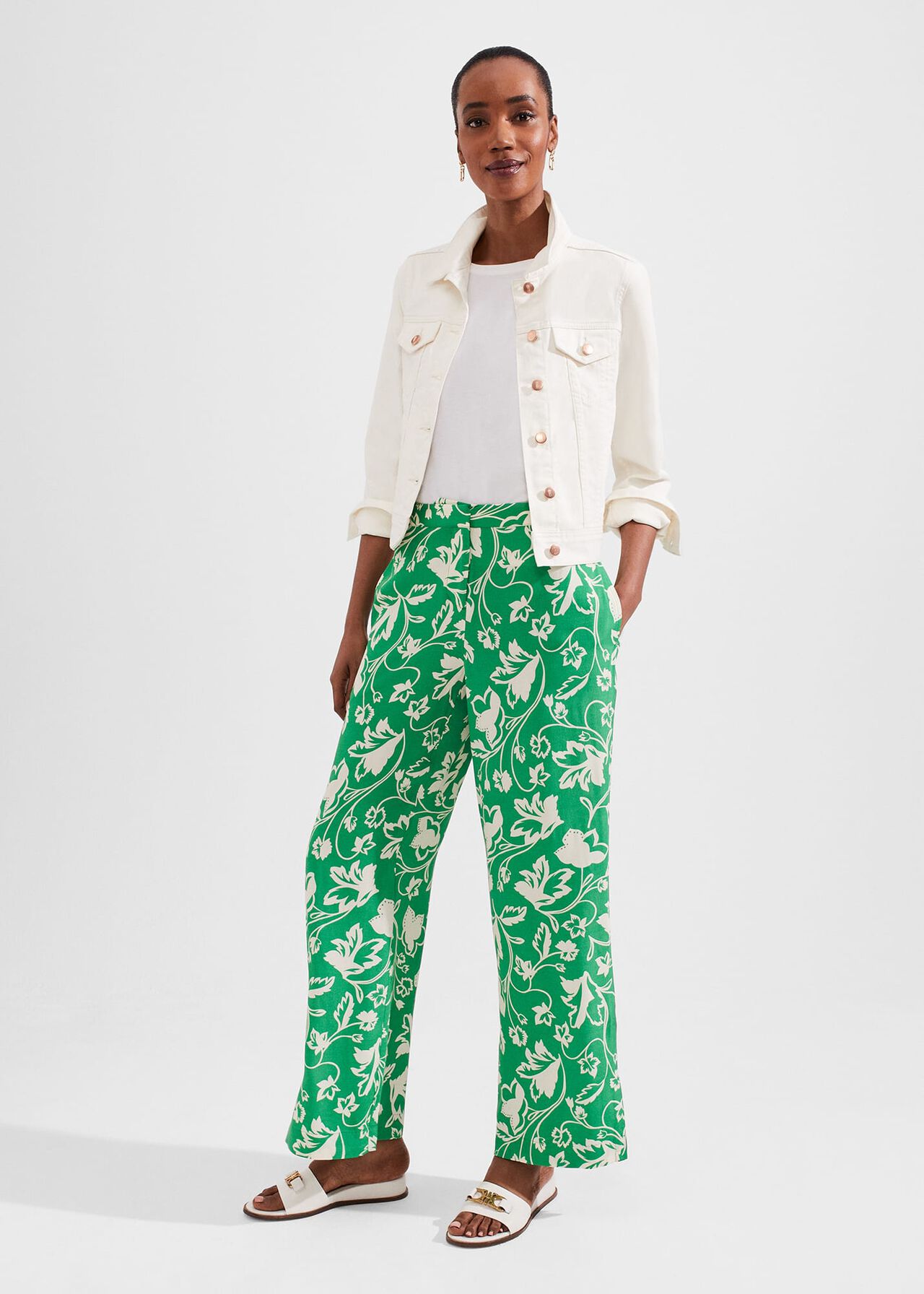 Palmer Trouser, Green Multi, hi-res