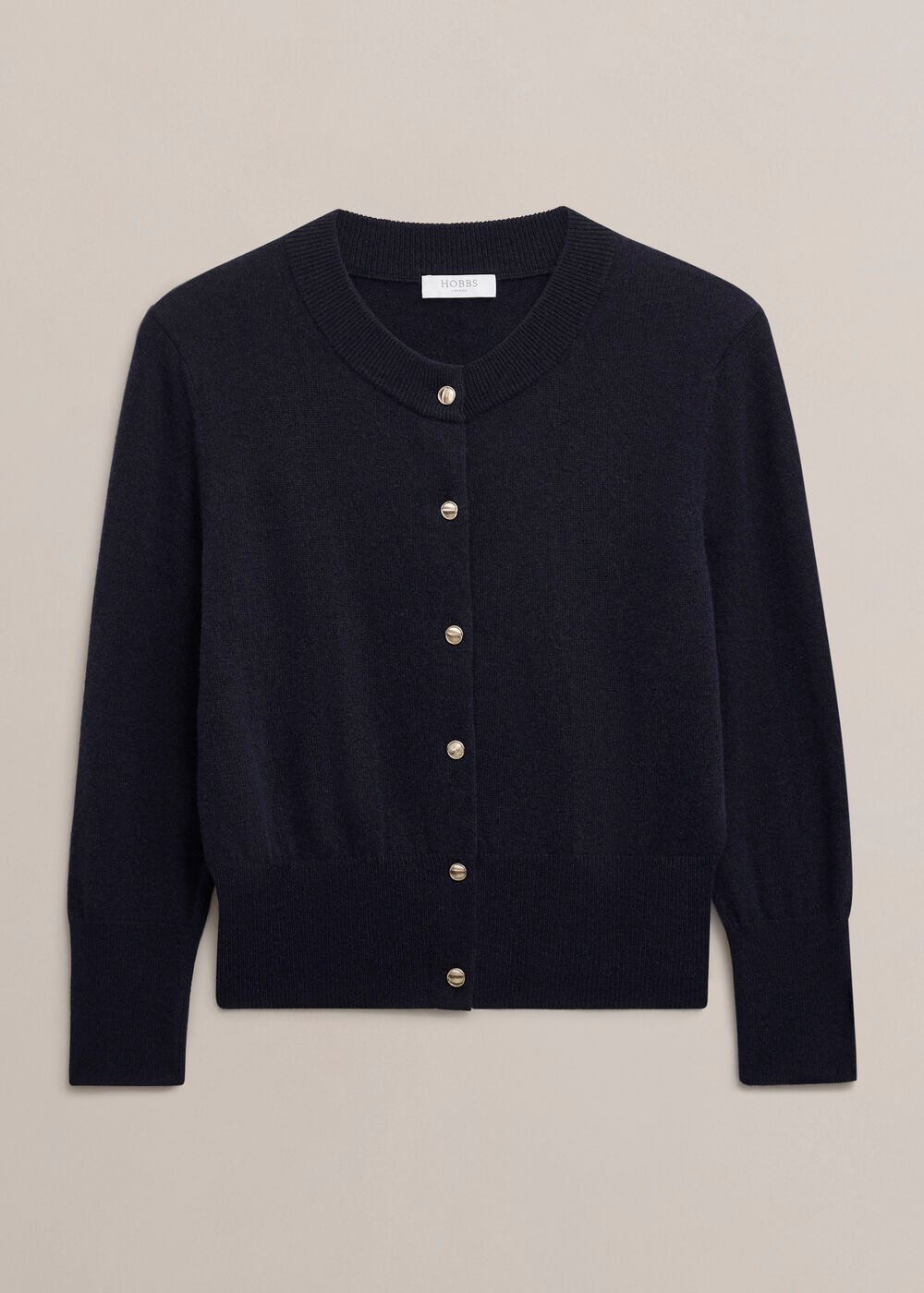 Tresco Cardigan, Midnight Navy, hi-res