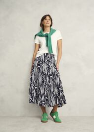 Noemi Skirt, Navy Ivory, hi-res