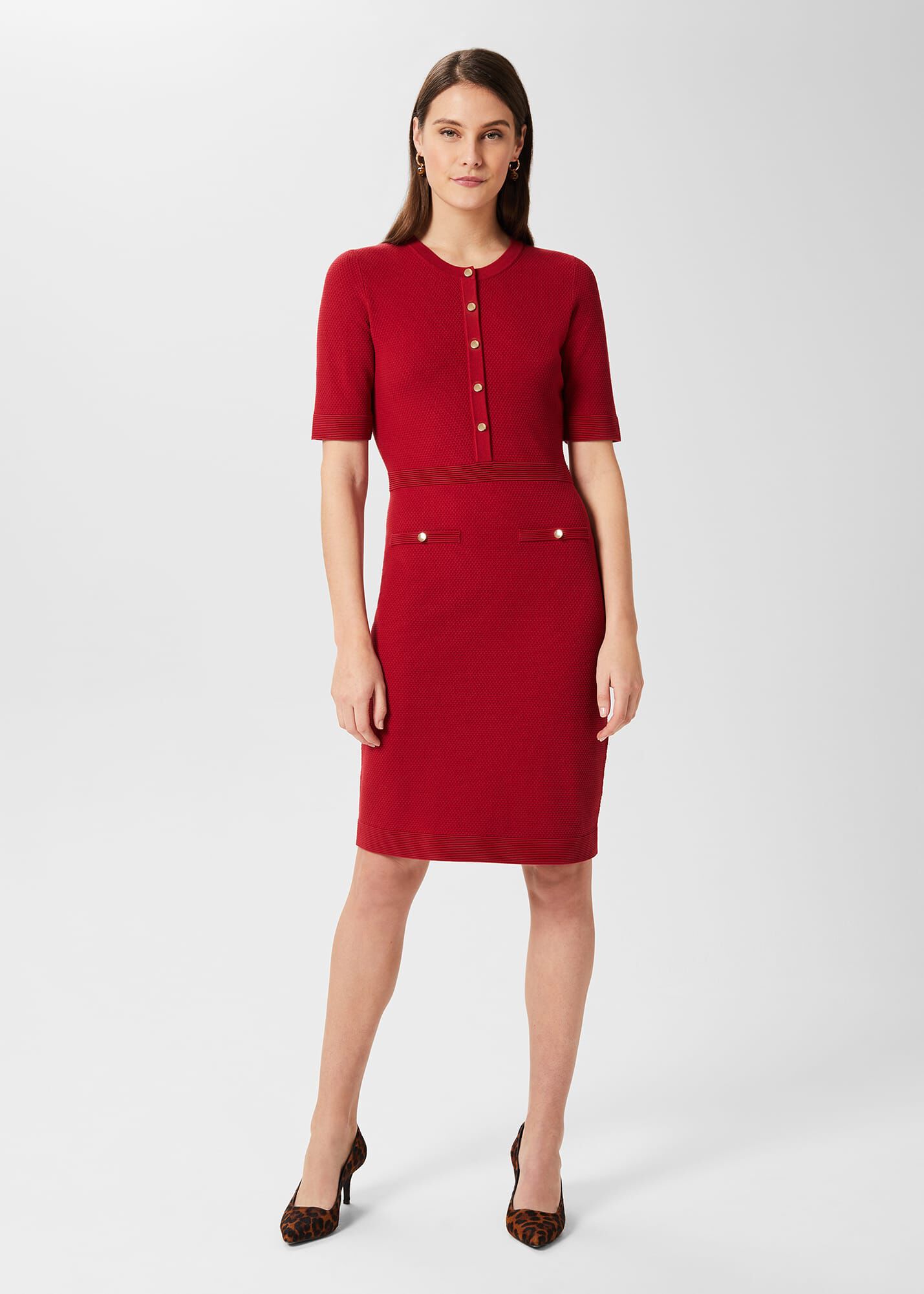Hobbs shop dresses red