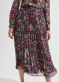 Losie Midi Skirt, Midnight Multi, hi-res