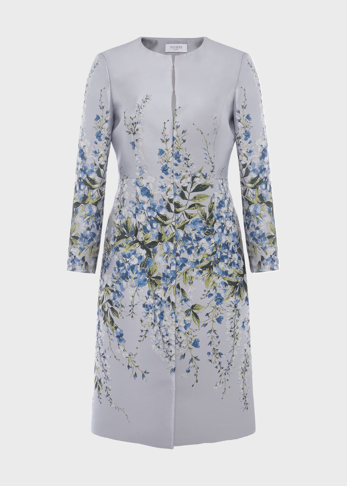 Sofia Jacquard Coat