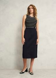 Hana Skirt, Hobbs Navy, hi-res