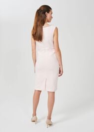 Miranda Shift Beaded Dress, Pink, hi-res