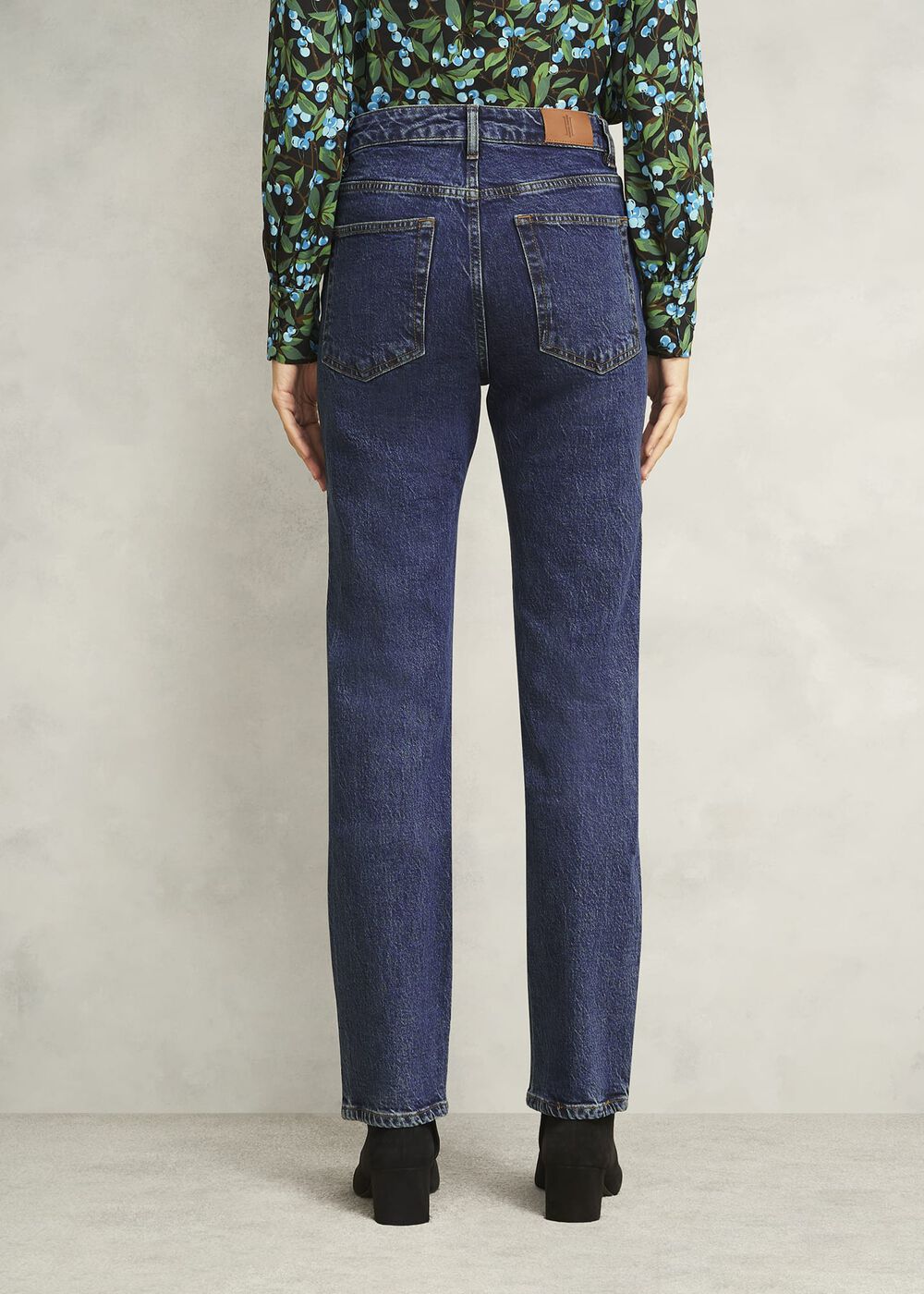 Foley Straight Jeans, Dark Mid Wash, hi-res