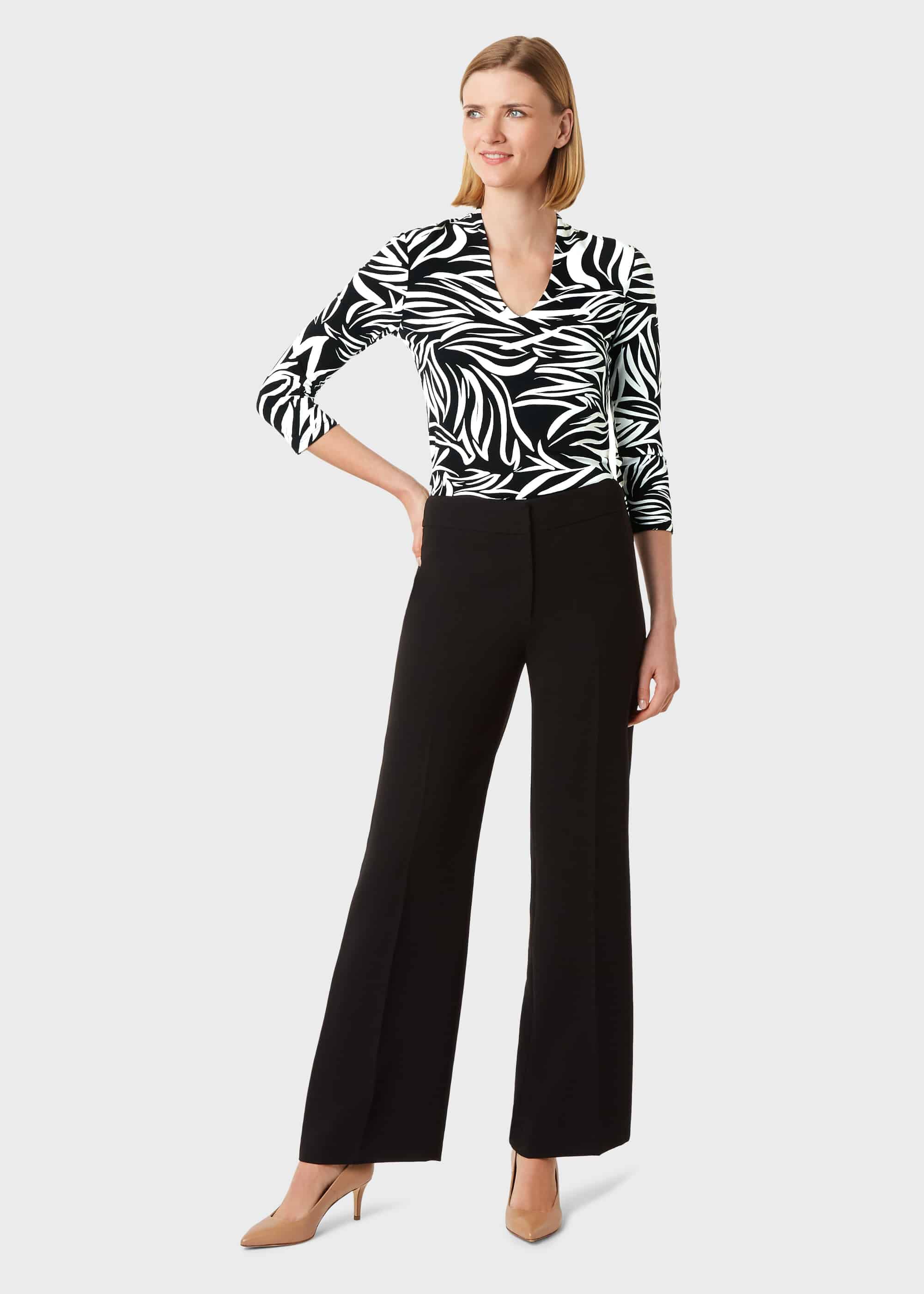 RRP £89. Various Sizes Hobbs Harriet Ivory Top