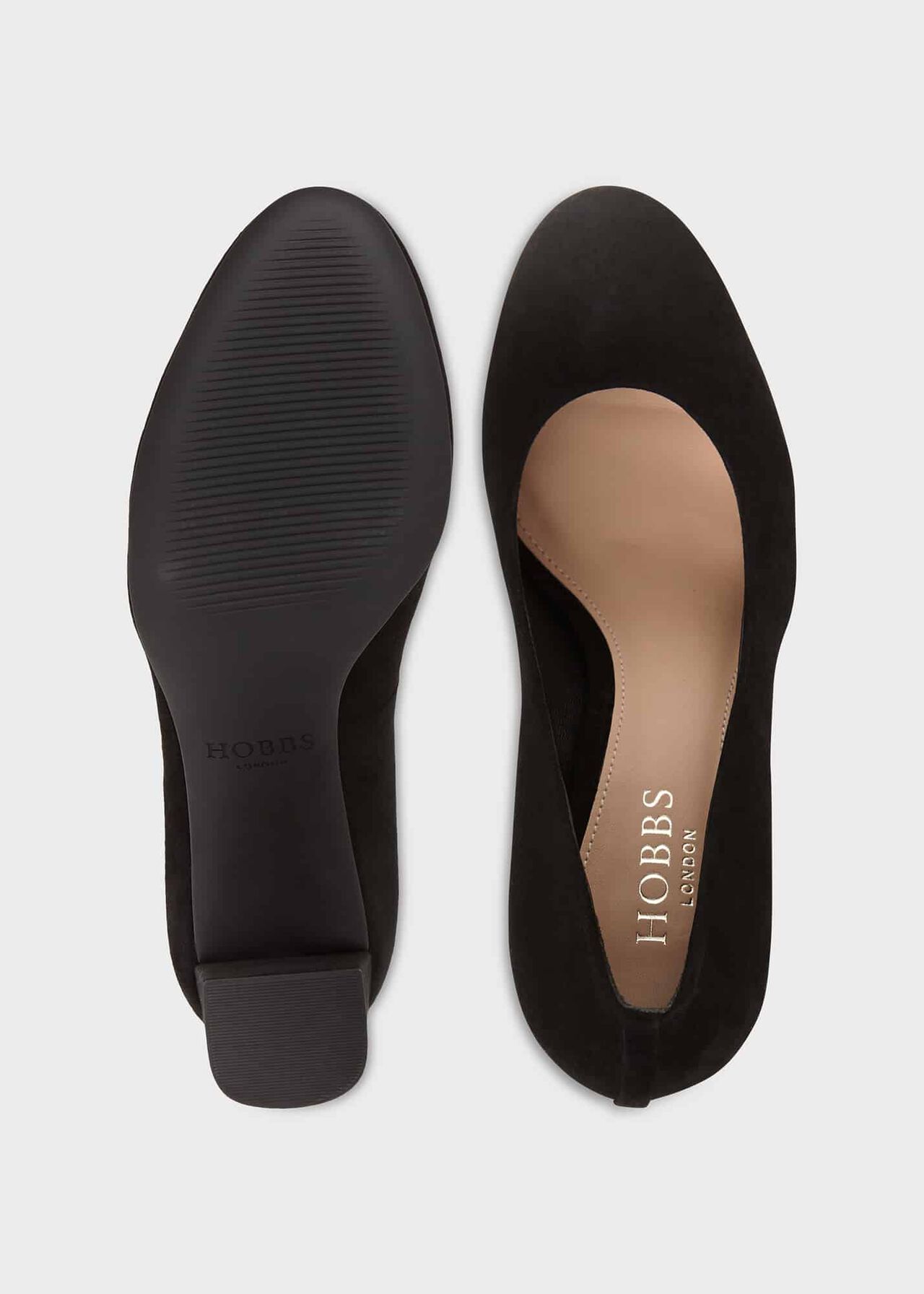 Sonia Court Shoes, Black, hi-res