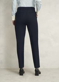 Nicky Tapered Travel Pants, Navy, hi-res
