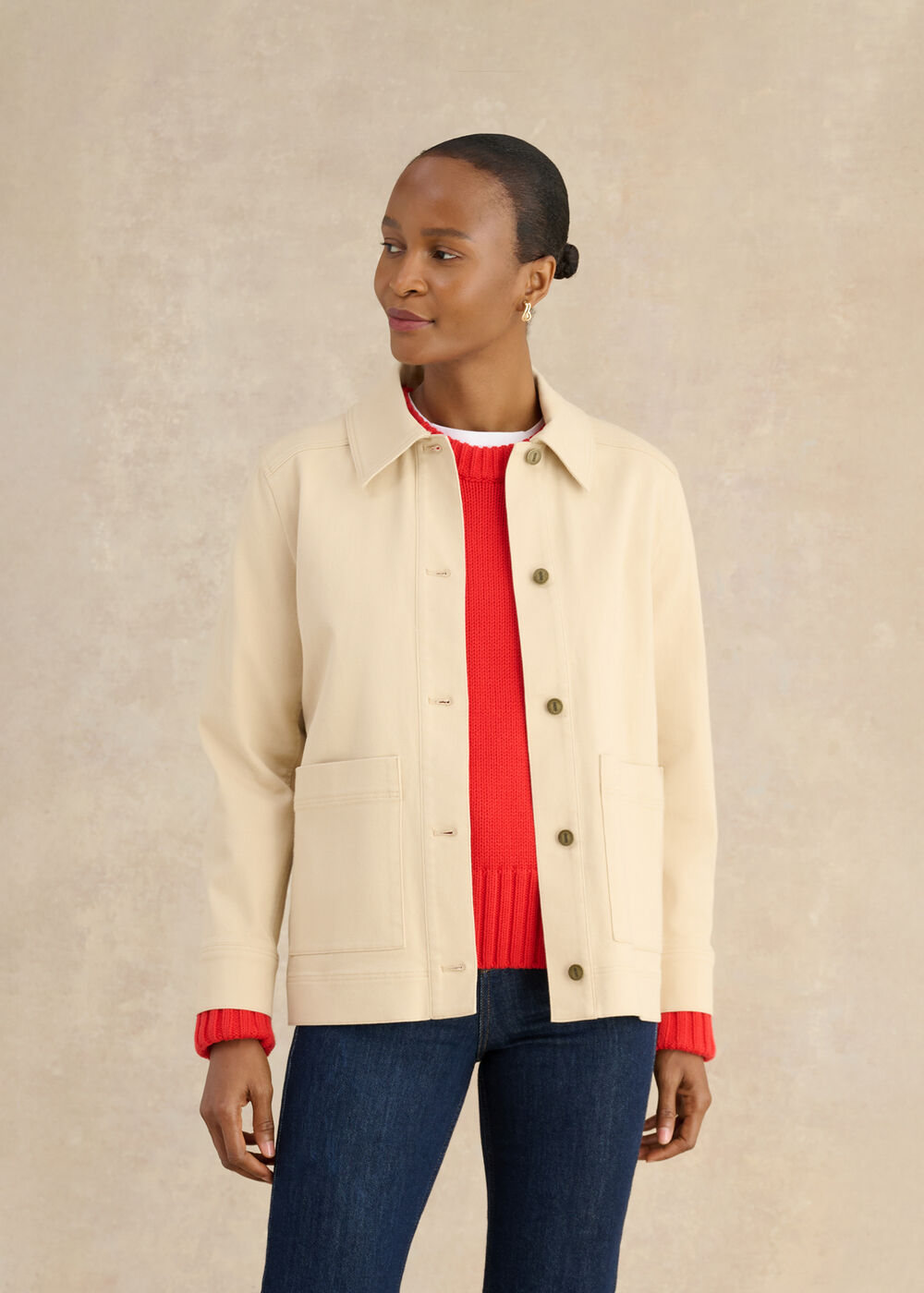 Briony Cotton Denim Jacket