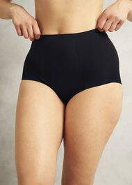 Moderate Control Shaping Brief, Black, hi-res