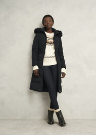 Petite Amalie Puffer, Black, hi-res