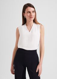 Nina Blouse, Ivory, hi-res