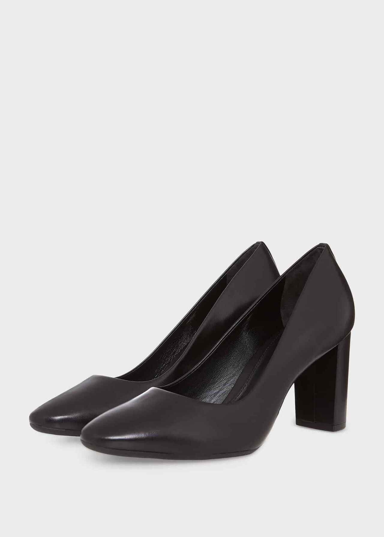 Sheri Court Shoes, Black, hi-res